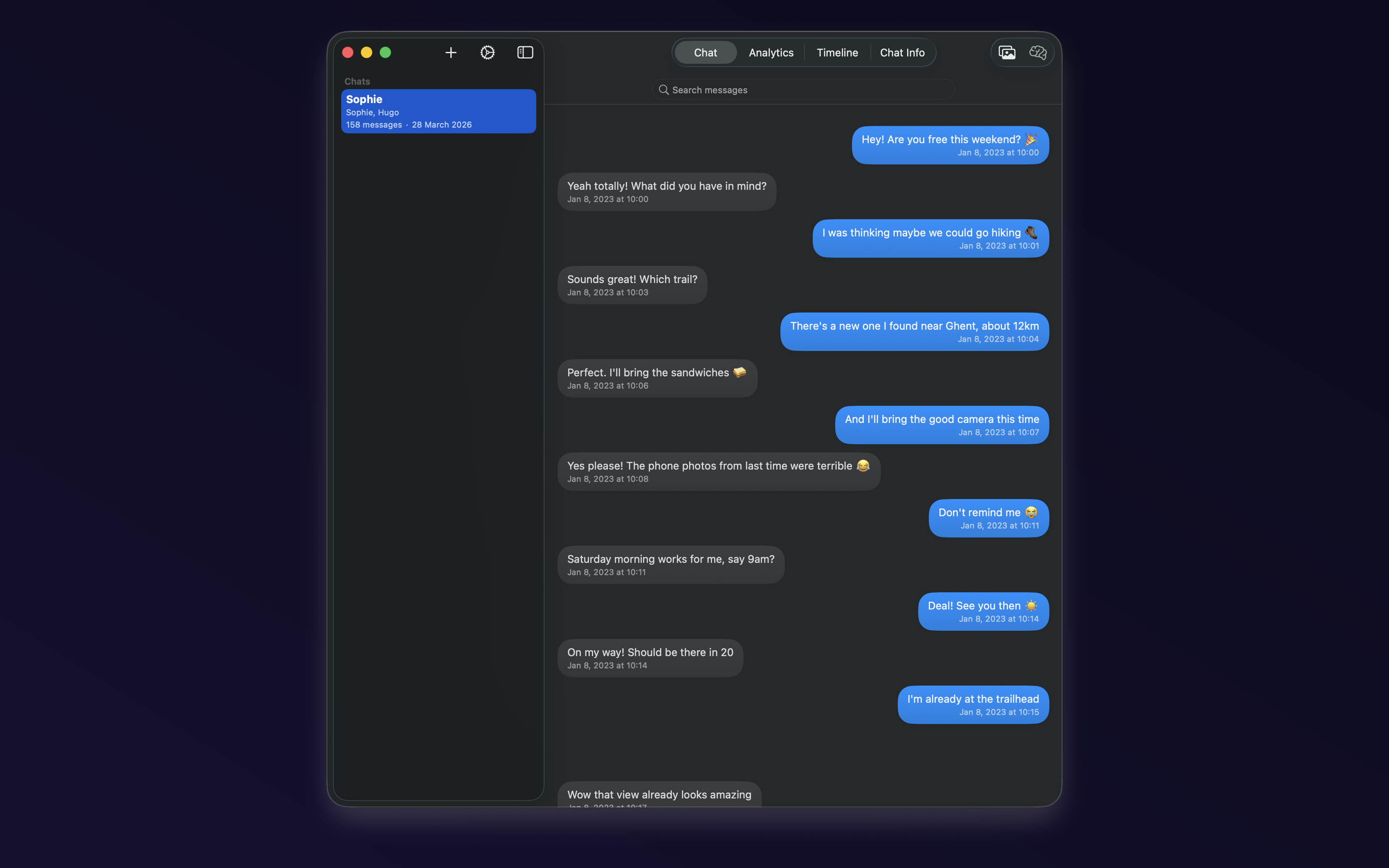 Feito para iPhone, iPad e Mac.